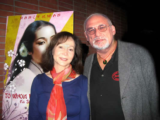 Nancy Kwan and Sebastian Gerard